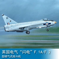 trumpeter 01634 172 british bac lightning f 1af 2 jet fighter plane jet model th07086 smt6