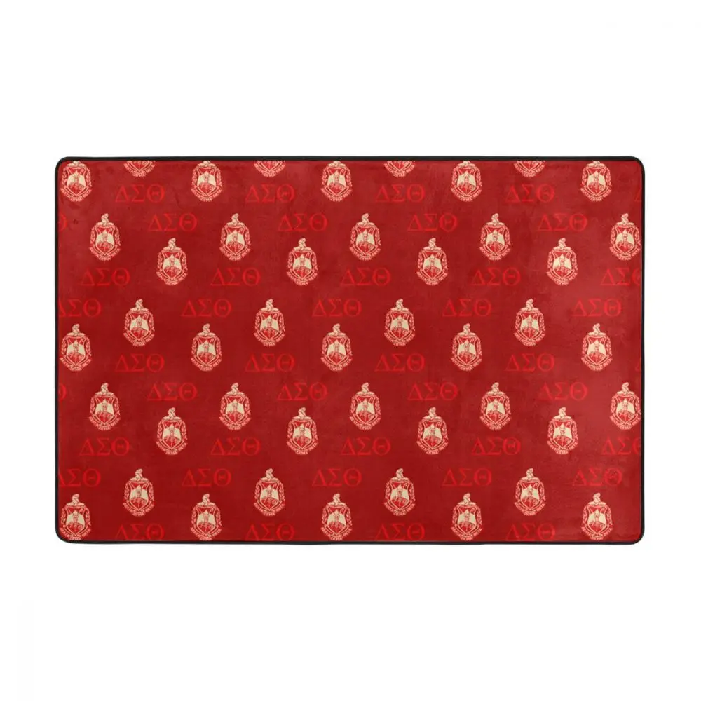 Дельта Сигма Theta Крытый спереди Нескользящие резиновые подкладки внутри грязи в