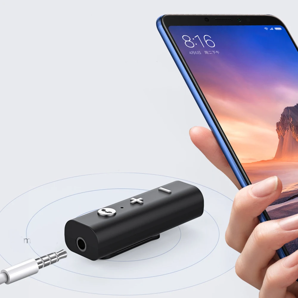 Aux аудио музыкальный передатчик с разъемом 3 5 мм беспроводной приемник Bluetooth 0