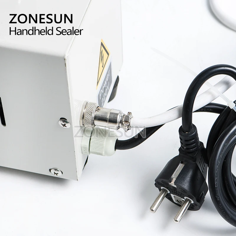 ZONESUN 300mm instant hot Plier portable impulse sealer sealing machine for aluminum vacuum composite film mask snack packaging | Бытовая
