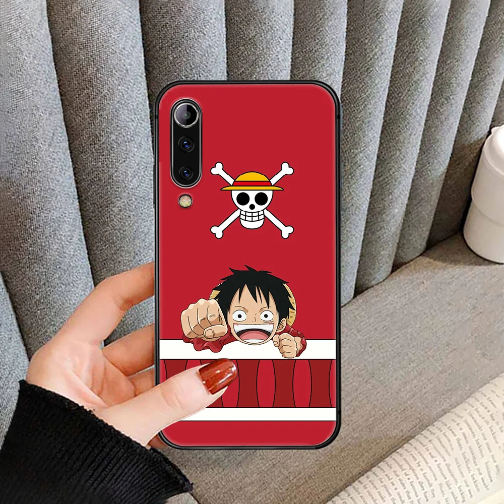 

Anime One Piece Luffy Phone Case cover For XIAOMI redmi note K 4 5 6 7 8 9 10 20 30 3 A X Pro ultra black funda tpu prime