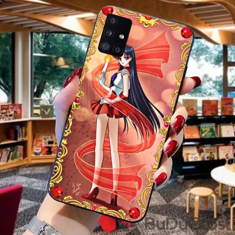 

Chenel Japanese Sailor Moon Luxury Phone Case For Samsung Galaxy A21S A01 A11 A31 A81 A10 A20E A30 A40 A50 A70 A80 A71 A51