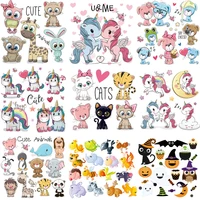 cute animal patches for clothing heat adhesive patches for childrens clothing diy unicorn t shirt patch stickers for clothes