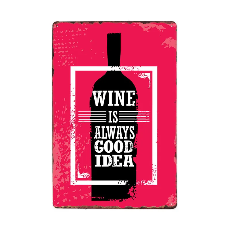 Винтажный металлический жестяной плакат с ромом винтажные металлические знаки