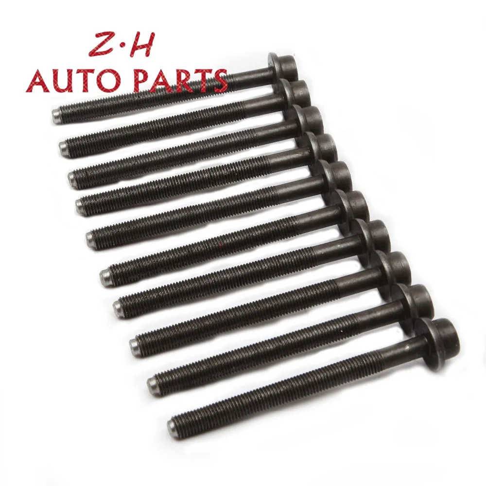 Новый комплект болтов с головкой цилиндра двигателя WHT 000 912 10 шт. Audi A1 A3 VW Golf Jetta Passat