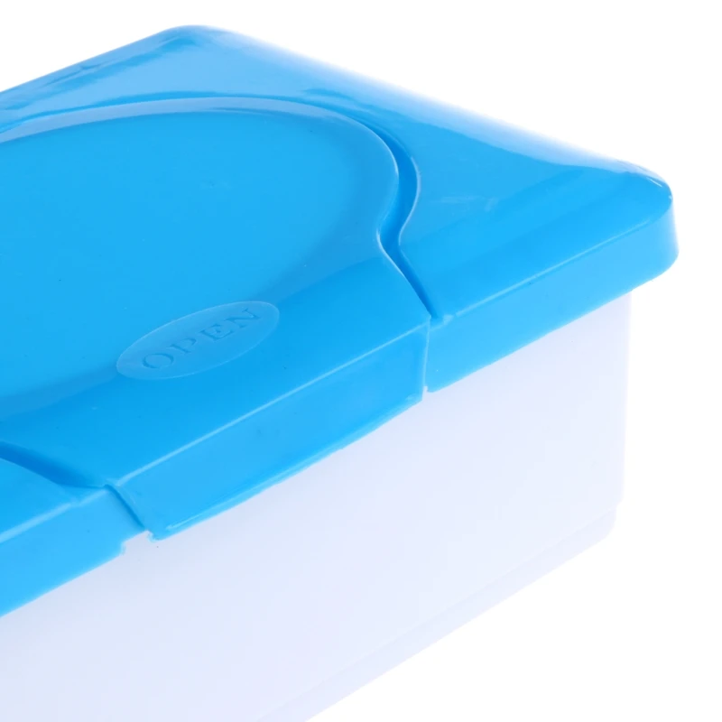 

Dry Wet Tissue Paper Case Baby Wipes Napkin Storage Box Plastic Holder Container