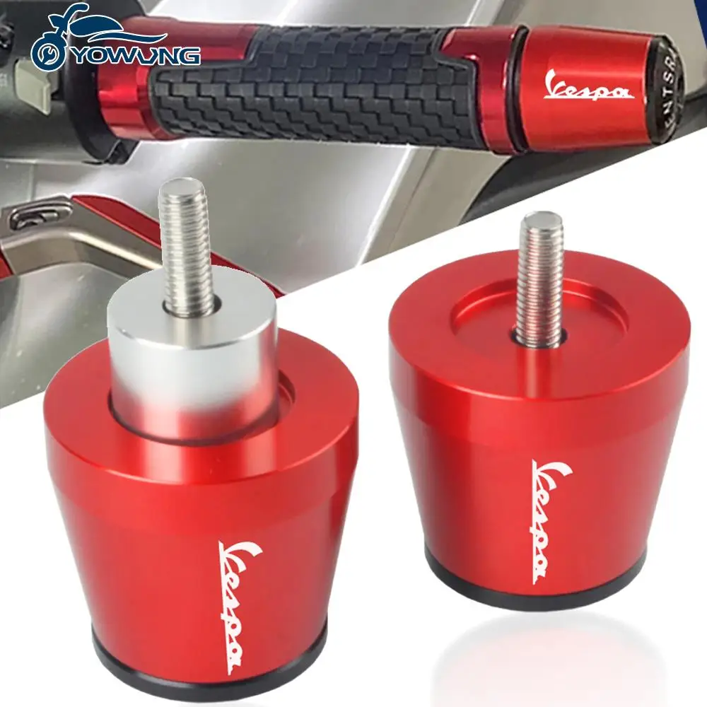 

2021 NEW Motorcycle Accessories Handlebar Grips Handle Bar Cap End Plugs For Vespa LT LX GT GTS GTV 60 125 150 200 250 300 300ie
