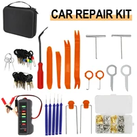car audio repair tools trim removal panel door audio removal kit auto clip fastener remover set terminal removal pin extractor