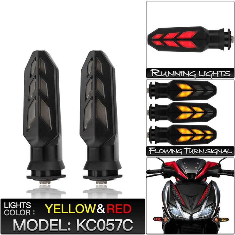 

2PCS Motorcycle Turn Signal LED Indicator Tail Lamp for Honda VARIO150 CB150 CB300 WINNER 150 ADV 150