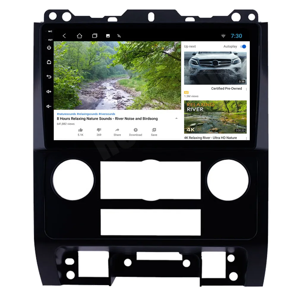 Автомагнитола RoverOne для Ford Escape 2007 2008 2009 2010 2011 Android 12 GPS-навигация Bluetooth | Автомобили и