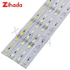 Светодиодная полосветильник, 1 шт., 5 шт., 50 см, SMD 5630, 36 светодисветодиодный Дов s, 12 В, жесткая, жесткая, для кухни, для освещения под шкафом, белого цвета