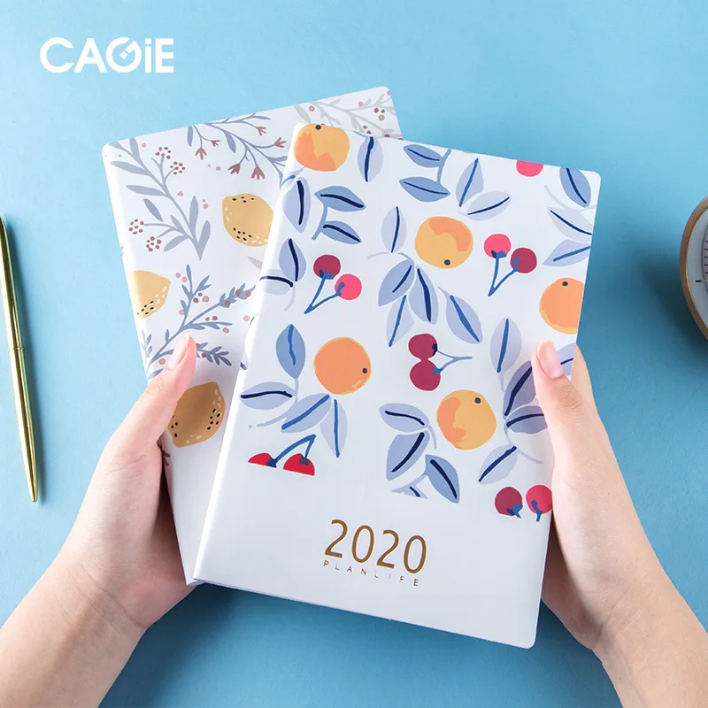 2020 дневник блокнот А5 маленький свежий офисный обучающий Kawaii руководство