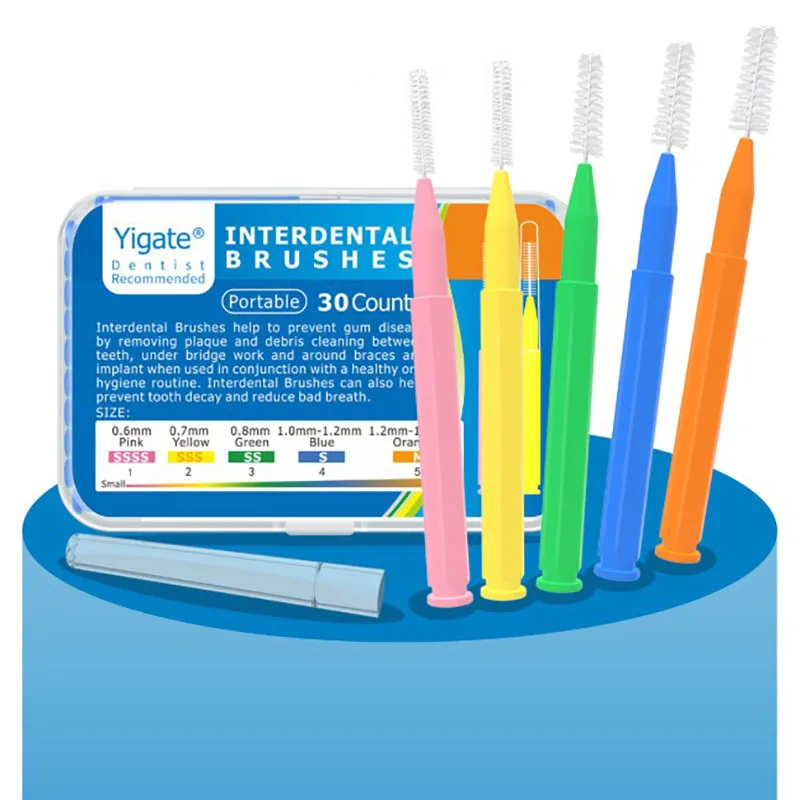 30 шт./компл. для ухода за межзубным пространством щетка зубная нить Зубная щётка