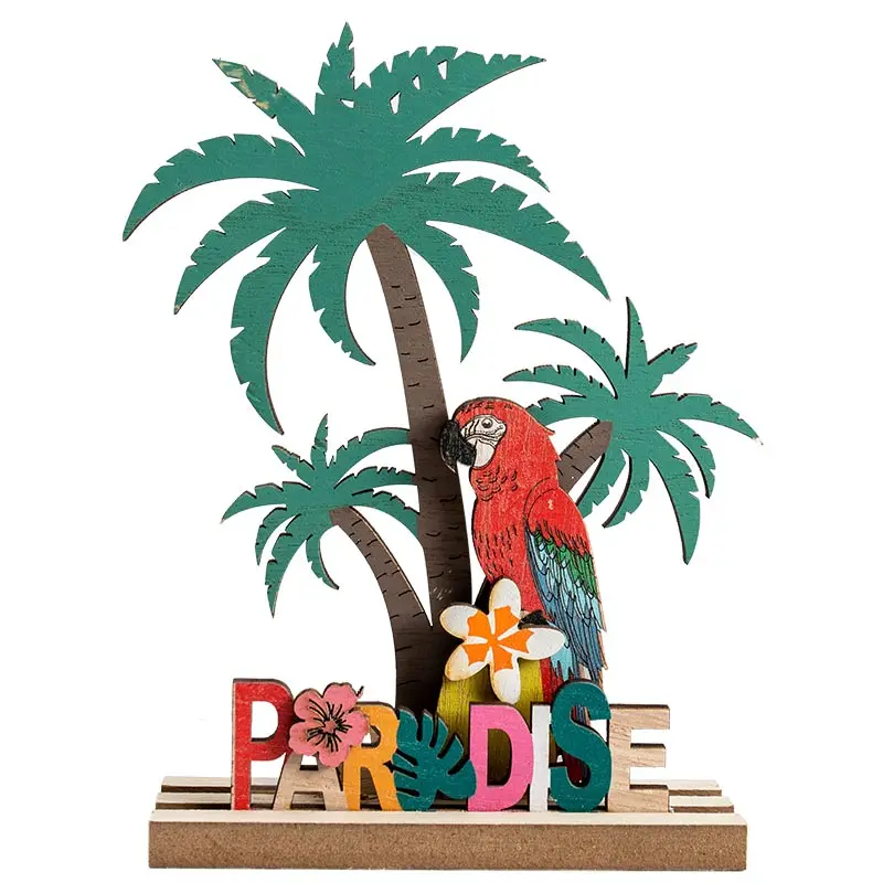 

Nordic lovely wood tropical plant ornaments room desktop ornaments and Maiden's heart bedroom creative furnishings