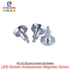 500 шт.лот магнит винт наружная резьба M3 1317 Магнитная Колонка цилиндра магнит для P2 P2.5 P3 P4 P5 P6 P10 внутренний светодиодный модуль