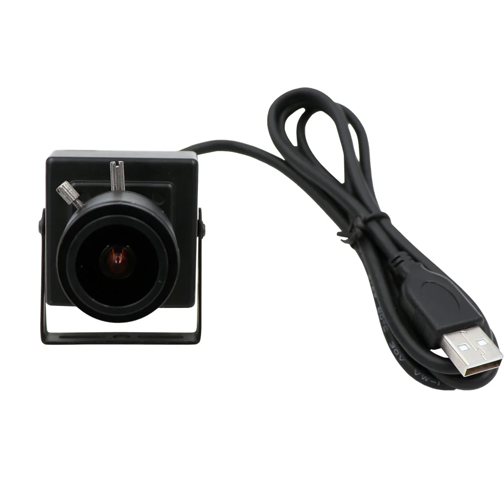 

Varifocal 2.8-12mm WDR Aptina AR0331 2MP 1080P Mini USB Camera UVC Plug Play Driverless Webcam for Face Recognition ATM Kiosk