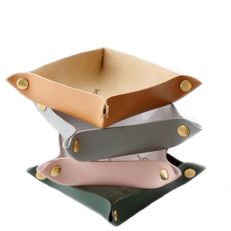 Настольная коробка для хранения органайзер контейнер батарей ключей часов