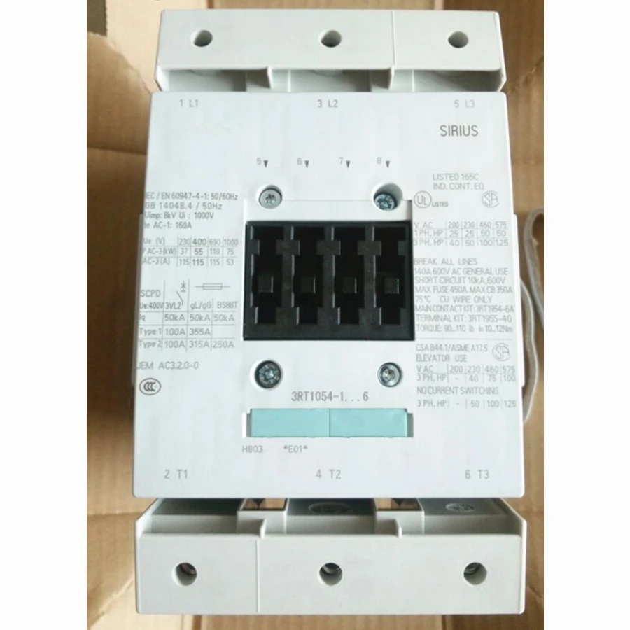 

3RT1054-1AP36 motor control AC contactor Non-Reversing