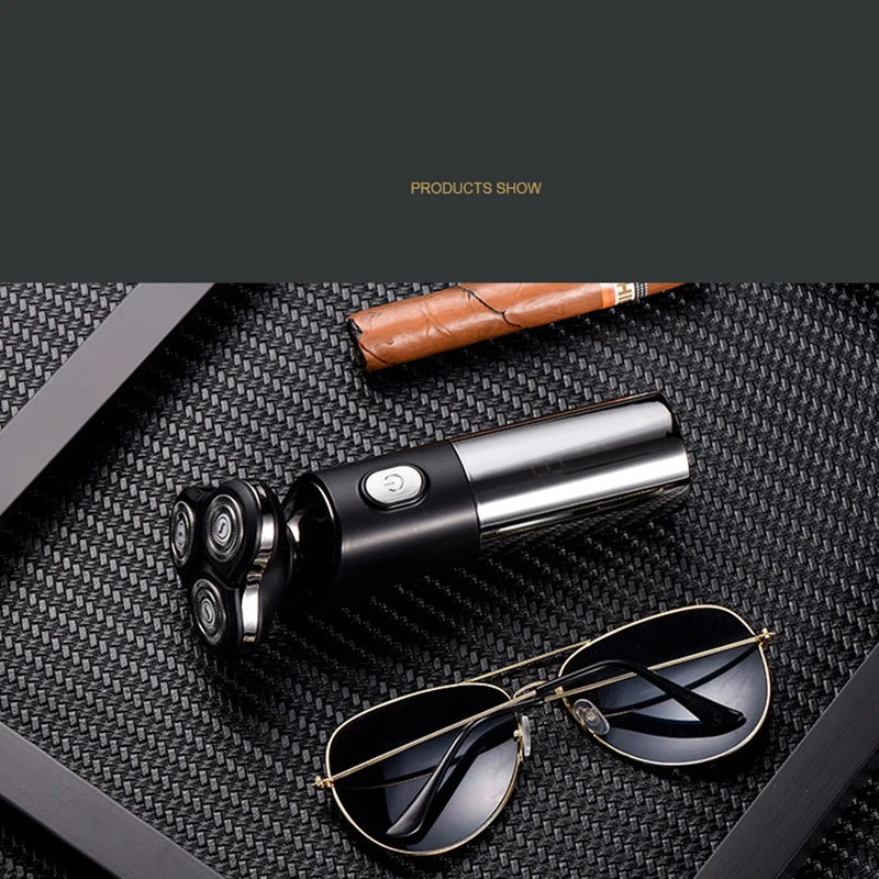 

3 in1 multifunction Pro wet dry use electric shaver beard trimmer rechargeable razor for men shaving machine facial grooming set