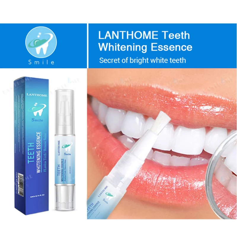 

LANBENA Teeth Whitening Essence and 3D Teeth Whitening Pen Oral Hygiene Dental White Tooth Lasting Strong Removal Tooth Stains