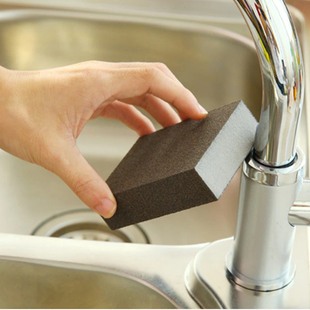 1 шт. универсальная волшебная губка для удаления накипи|Губки и металлические