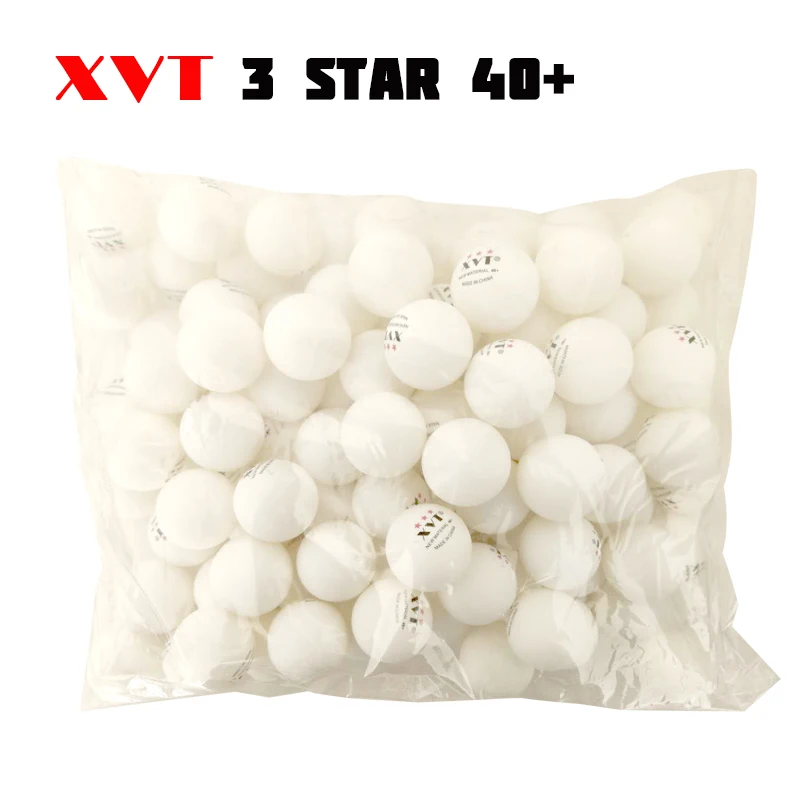 Мяч для пинг понга XVT 3 Star ABS + со швами 40 такой же как мяч настольного тенниса/пинг