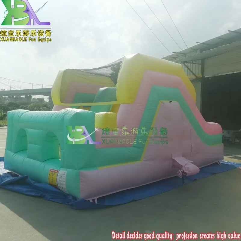 New Product Macaron Colors Commercial Mini Inflatable Obstacle Course For Sale | Игрушки и хобби