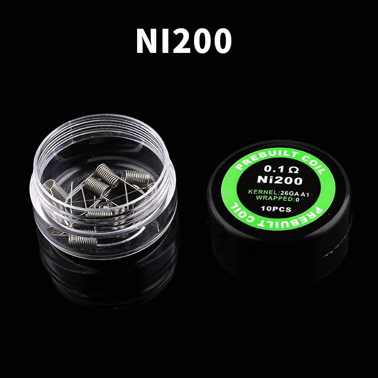Готовые катушки NI200 10 шт./лот никелевая проволока с сопротивлением 26 AWG|premade