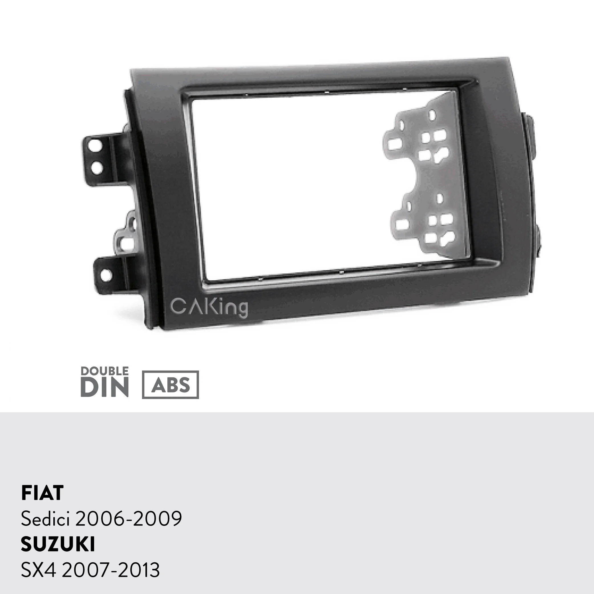 Автомобильная фасция Радио панель для FIAT Sedici 2006-2014/SUZUKI SX4 2007-2014 Dash Fitting Kit Install Facia