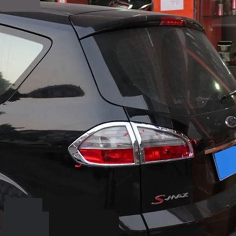 Автомобильный Стайлинг хром хвост светильник Накладка для Ford S-MAX первого