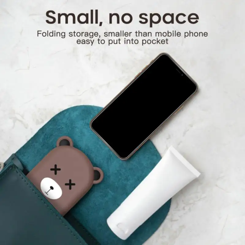 

Cute Bear Style Adjustable Phone Holder Stand Tablet Portable Folding Phone Stand Desktop Mobile Phone Tablet Lazy Stand