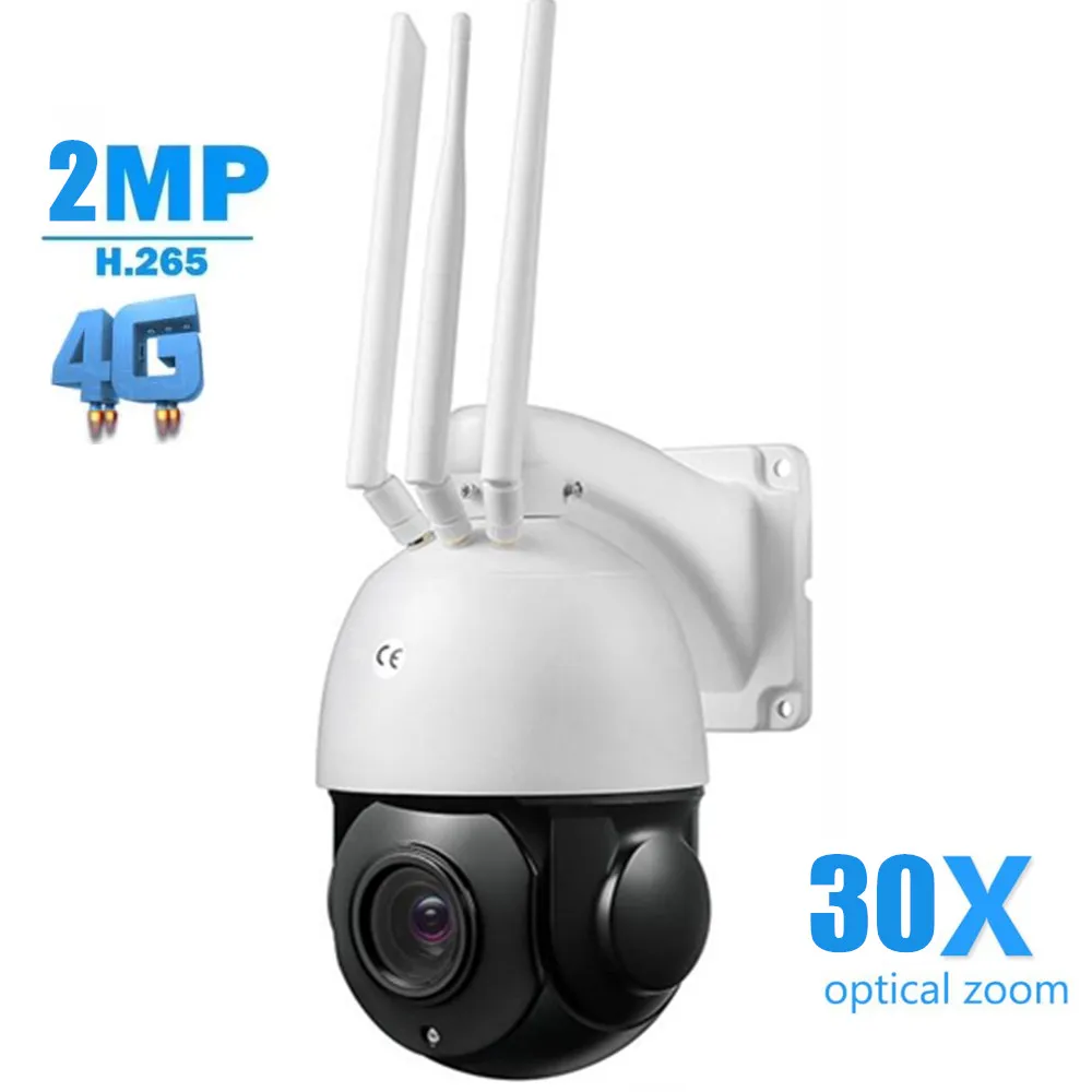 

Беспроводная IP-камера видеонаблюдения с поддержкой 4G и SIM-карты, HD 1080P