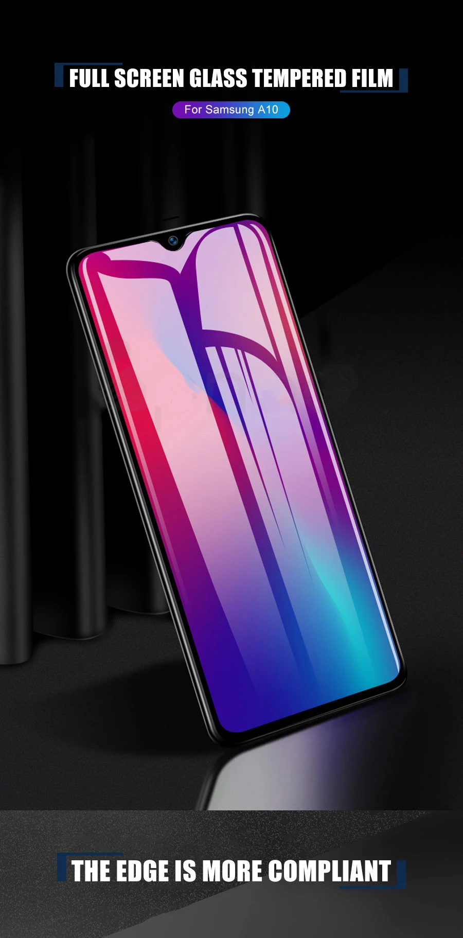 IviLongTail 9D закаленное Стекло пленка для samsung Galaxy M10 M20 M30 M40 A10 A20 A30 A40 A50 A60 A70 A80 A90 Полный Защитная крышка
