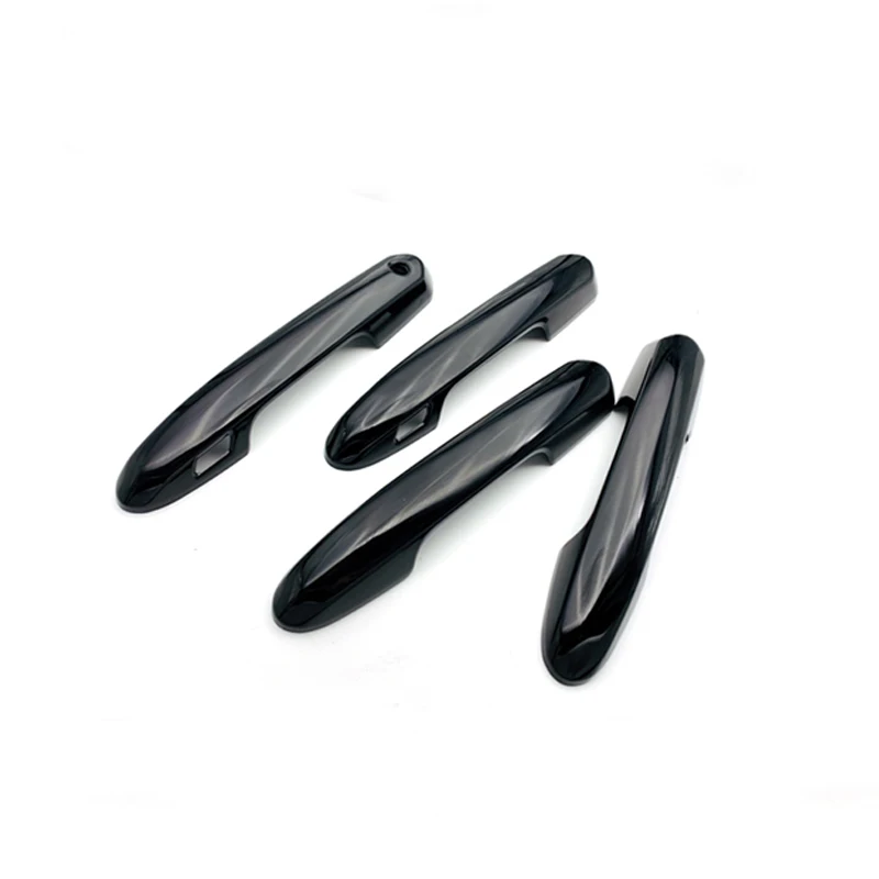 Черная крышка дверной ручки для пианино из АБС пластика Накладка 2019 2020 Toyota RAV4