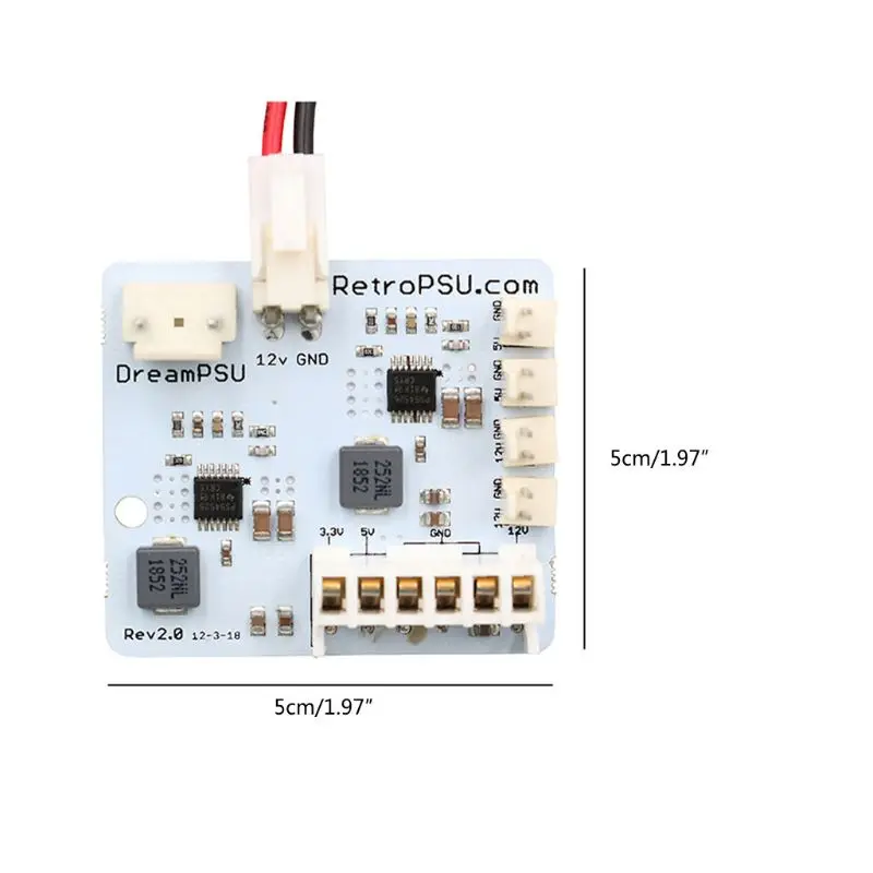 

DreamPSU Rev2.0 12V Power-Supply Replace Direct Current Console Power-Supply