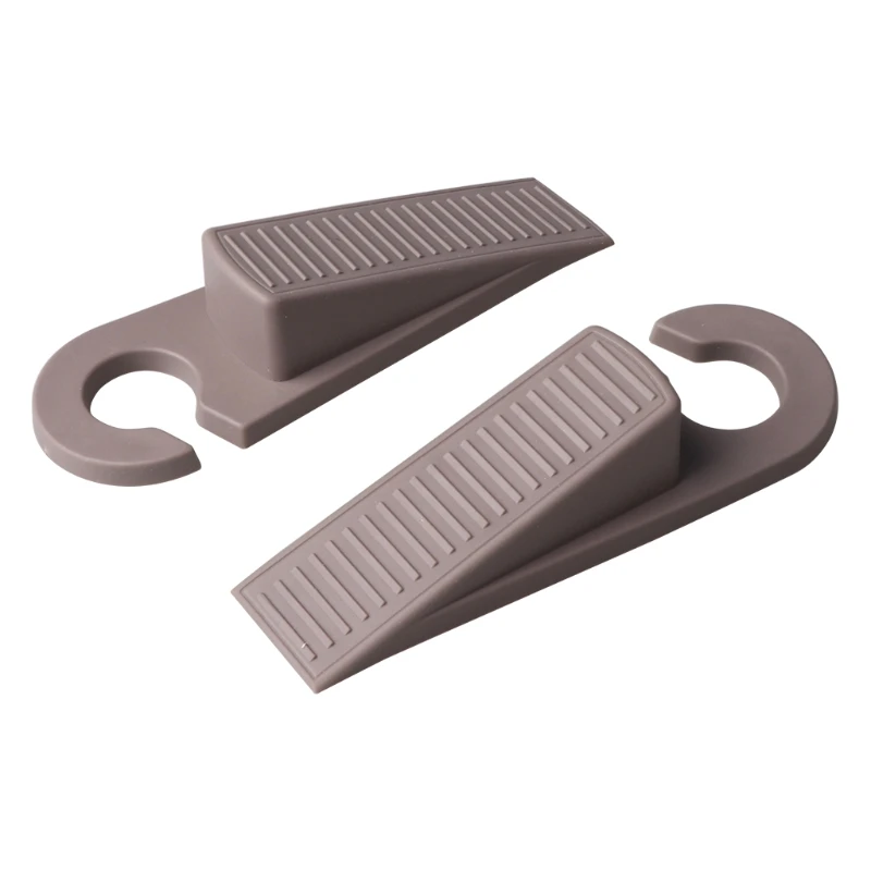 

2Pcs Soft TPR Door Stopper Anti-slip Jammer Finger Guard Anti Slamming Doors Baby Hands Anti-pinch Protector Household Accessory