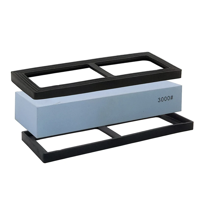 Набор из 3 предметов точильный камень утолщенный 15 мм с угловой направляющей и