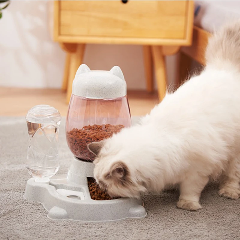 2.2л собака кошка автоматическая подача воды для собак Питьевая миска 5.3л большой