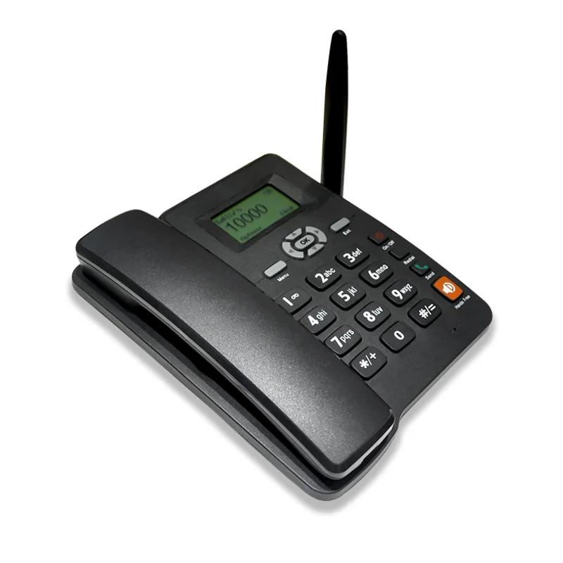 2 Sim карты 2G GSM фиксированный беспроводной телефон FWP Lansline телефонный вызов
