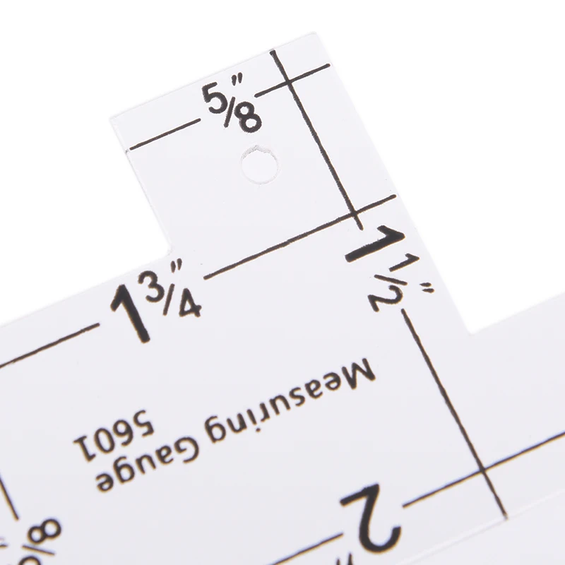 1 шт. имперские метрические мини весы пластиковый измерительный прибор для шитья