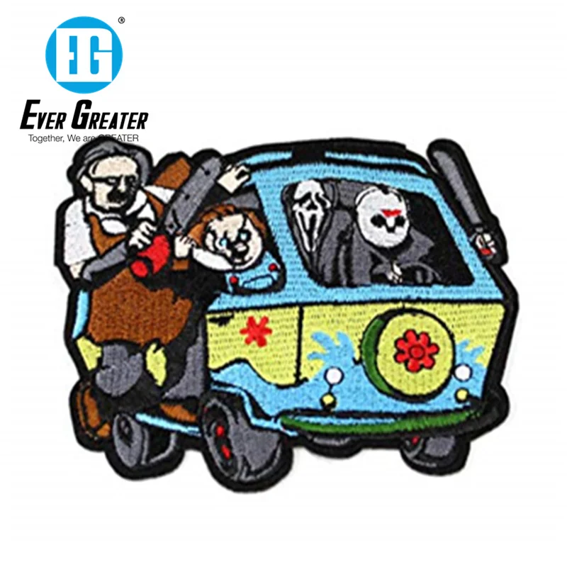 

Вышитая служба, Пользовательский логотип 100%, патчи и значки для машинной вышивки с утюгом