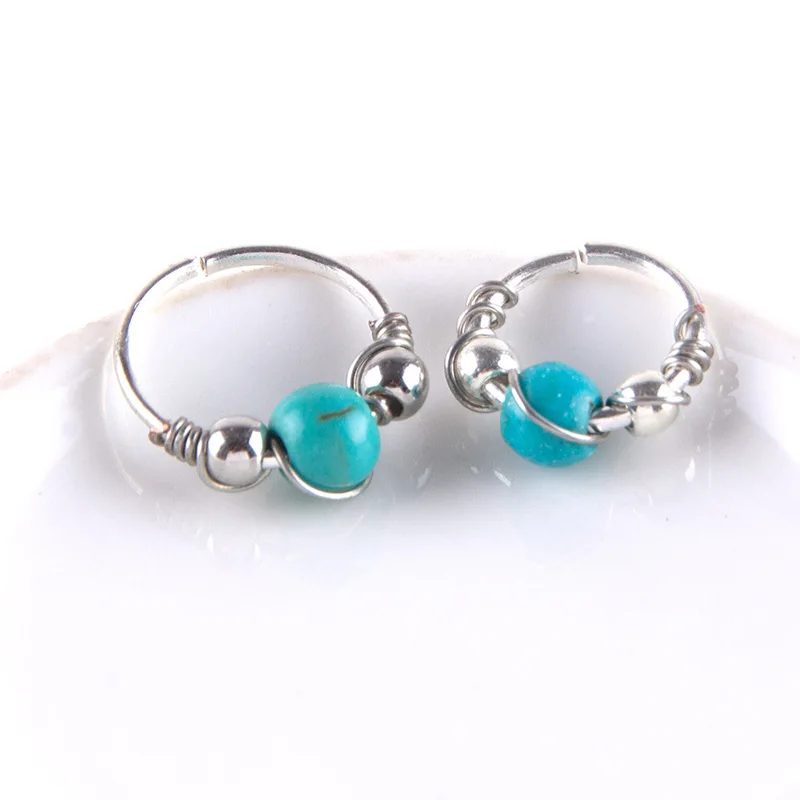 Кольцо из нержавеющей стали для носа ногтей ушей и пирсинга | Украшения