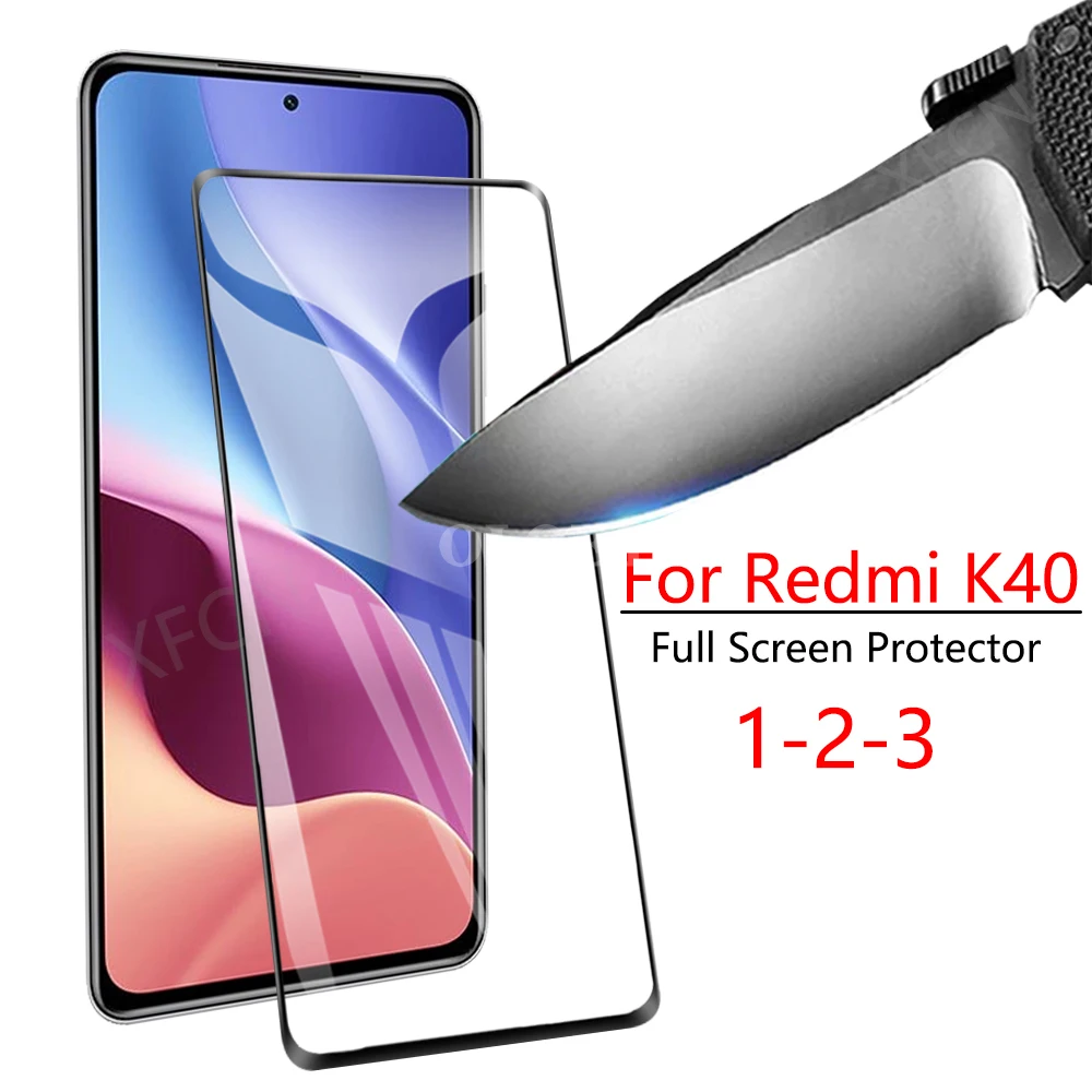 

Защитное стекло для xiaomi redmi k40 pro 5G, 1-3 шт.