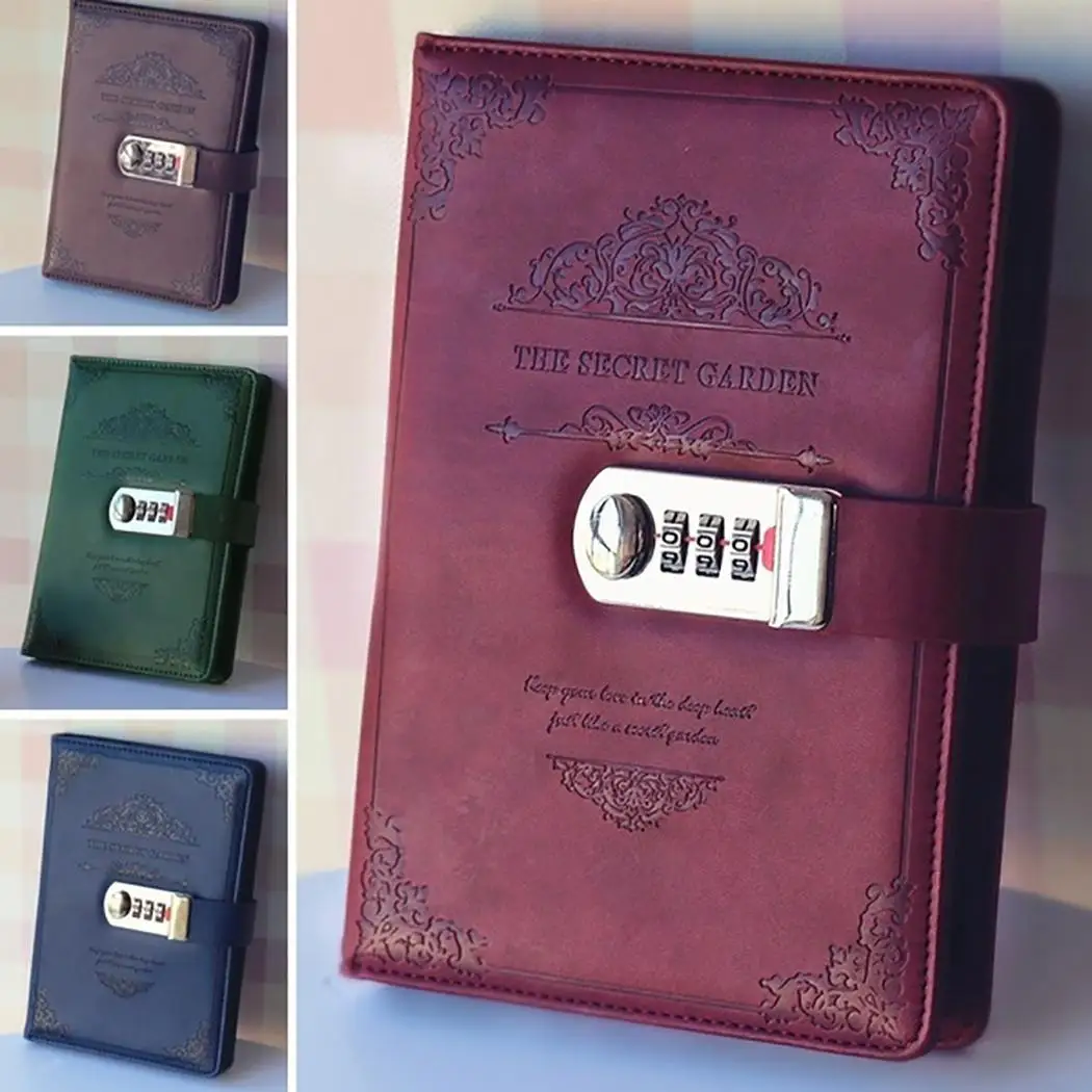 Прочный практичный блокнот с паролем секретный дневник