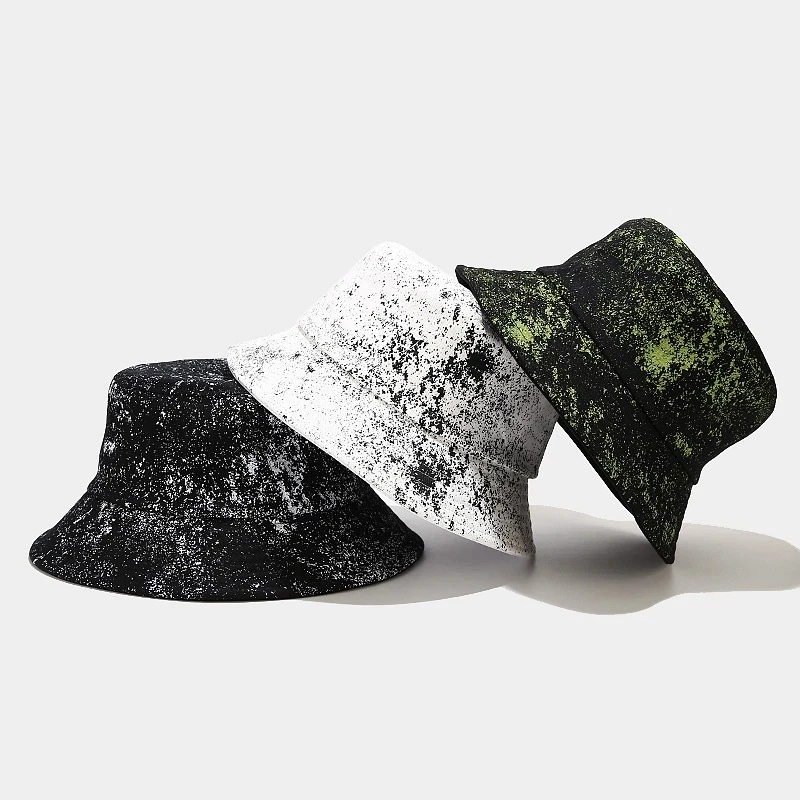 

New Tie Dye Print Fisherman Hat Women's Bucket Hat For Men Outdoor Casual Harajuku Summer Panama Black Hip Hop Caps Bob Chapeau