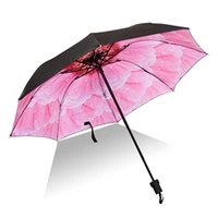 top quality umbrella uv protection windproof folding compact travel sun rain umbrella umbrellas for men and women