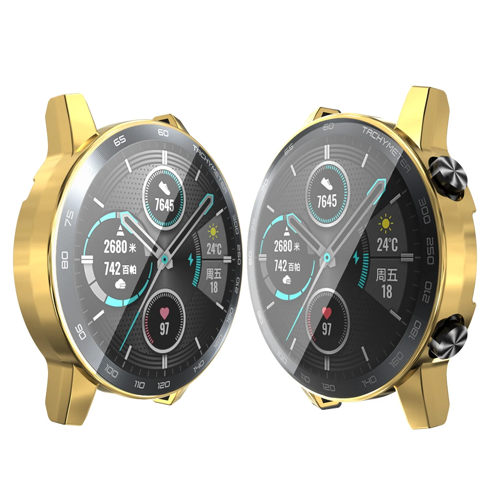 Фото Защитный чехол для часов из ТПУ для Huawei Honor Magic Watch 2 46 мм, защитный чехол для Honor Magic 2, аксессуары для часов №4