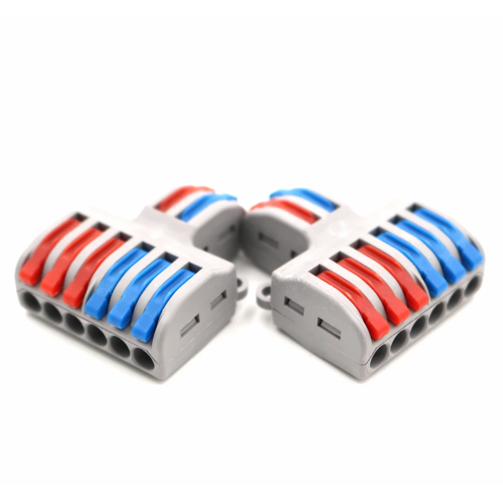 32A Мини Быстрый Соединитель проводов Универсальный проводка кабеля Разъем пуш ап