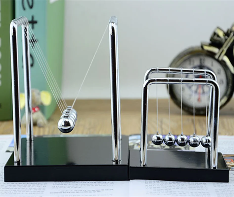 Маятниковая Колыбель Newtons Science энергетические законы стальные балансные шарики