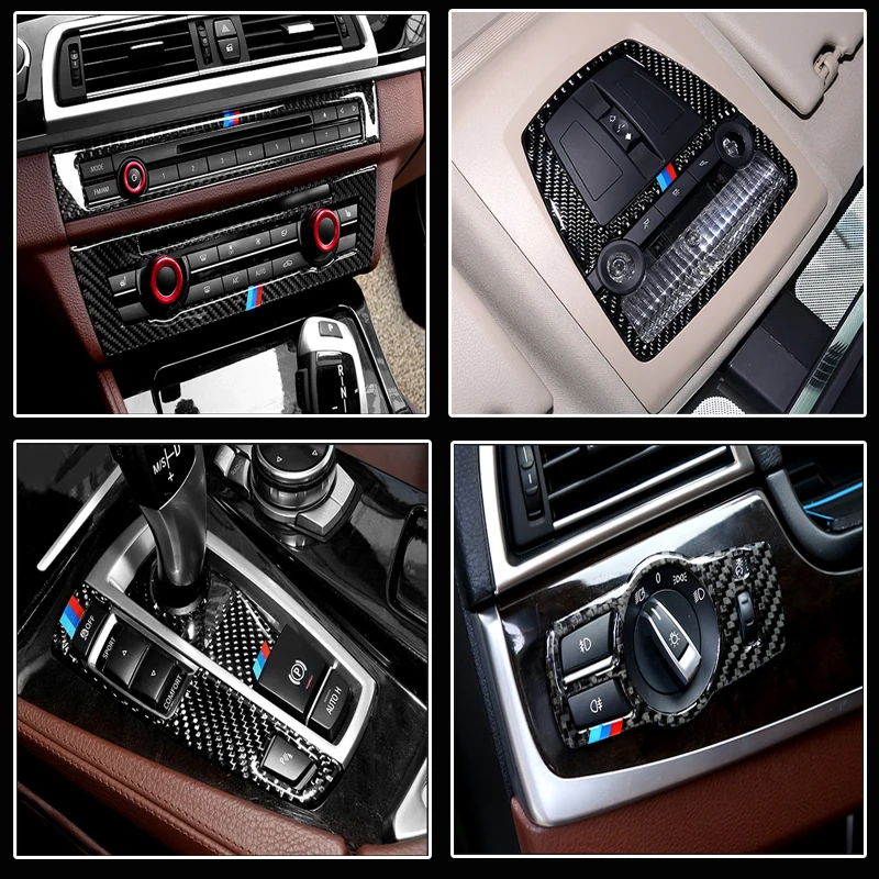 Центральная консоль из углеродного волокна переключение передач декоративная